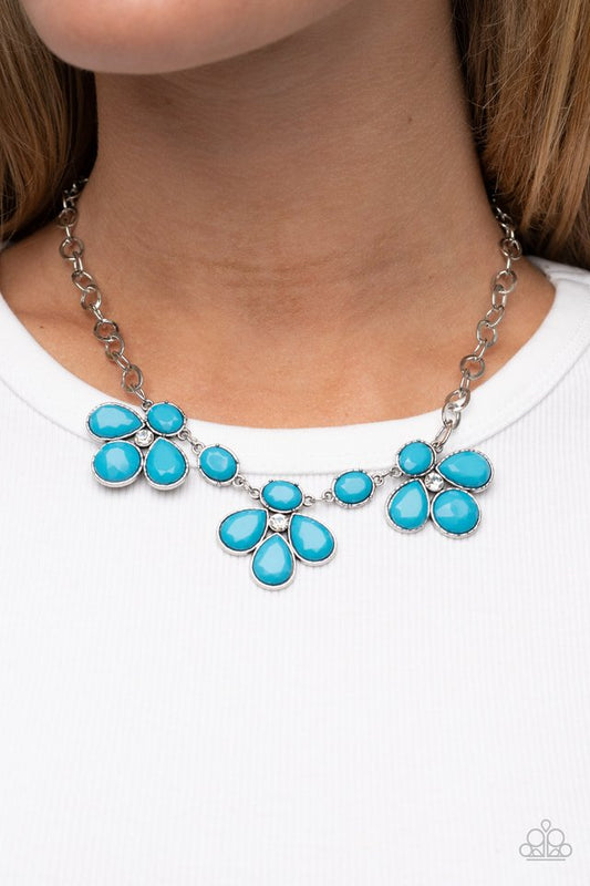 SELFIE-Worth - Blue - Paparazzi Necklace Image