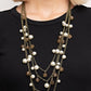 ​Vintage Virtuoso - Brass - Paparazzi Necklace Image