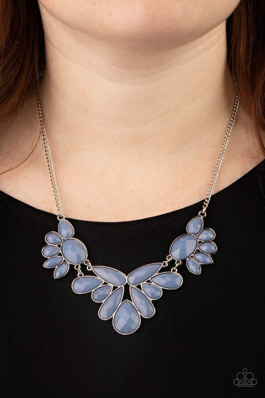 A Passing FAN-cy - Blue - Paparazzi Necklace Image