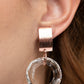 Clear Out! - Copper - Paparazzi Earring Image