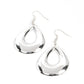 Laid-Back Leisure - Silver - Paparazzi Earring Image