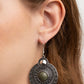 Terra Throwdown - Green - Paparazzi Earring Image