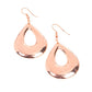 Laid-Back Leisure - Copper - Paparazzi Earring Image