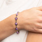 Quarry Quarrel - Purple - Paparazzi Bracelet Image