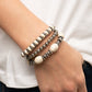 Take by SANDSTORM - White - Paparazzi Bracelet Image