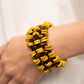 Galapagos Go-Getter - Yellow - Paparazzi Bracelet Image