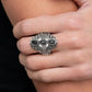 Eye-Catching Cats Eye - Black - Paparazzi Ring Image