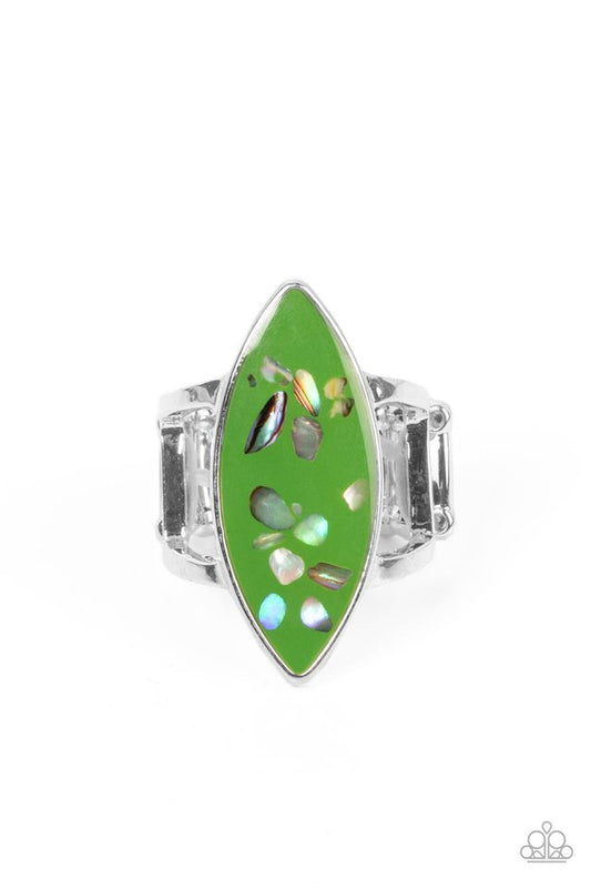 Oceanic Odyssey - Green - Paparazzi Ring Image