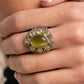Sunny Solstice - Green - Paparazzi Ring Image