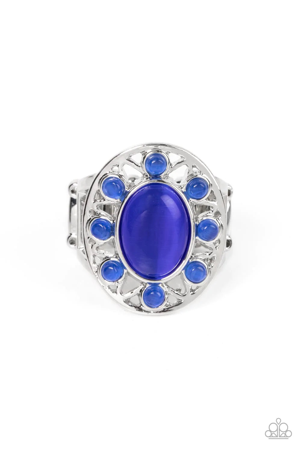 Anillo Paparazzi ~ Sunny Solstice - Azul