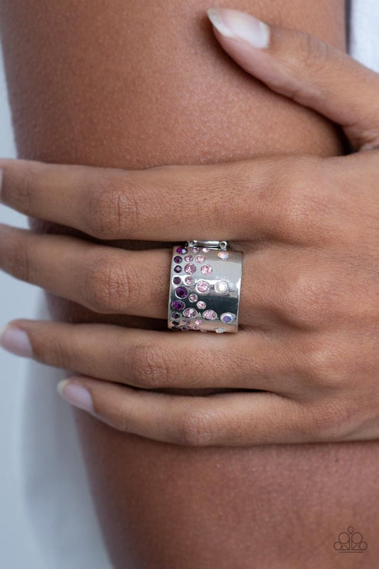 Sizzling Sultry - Purple - Paparazzi Ring Image