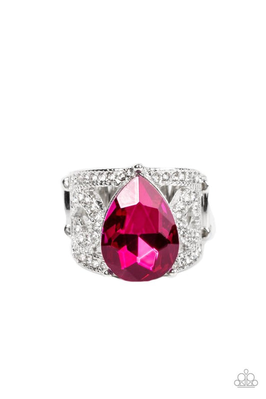 Kinda a Big Deal - Pink - Paparazzi Ring Image