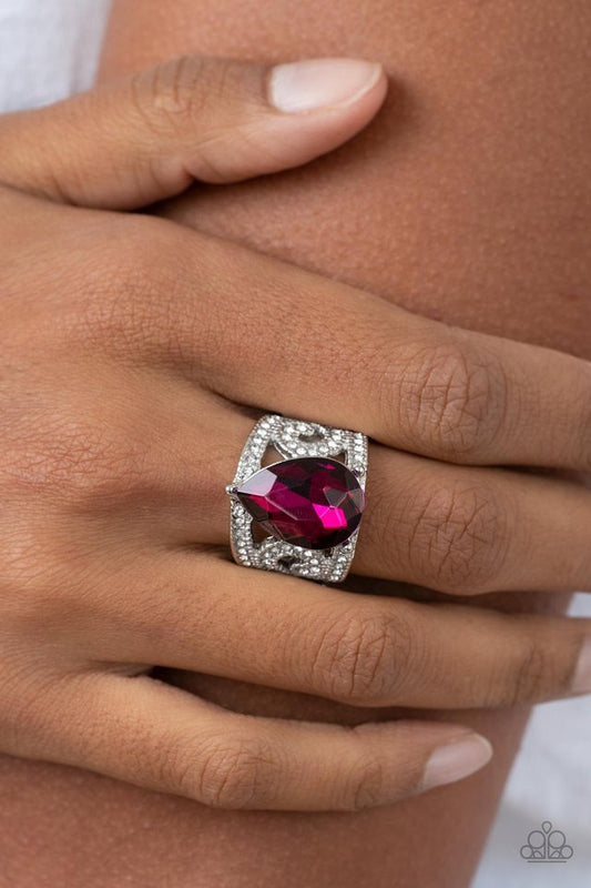 Kinda a Big Deal - Pink - Paparazzi Ring Image