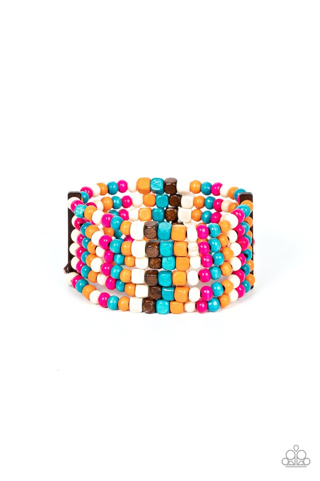 Dive into Maldives - Multi - Paparazzi Bracelet Image