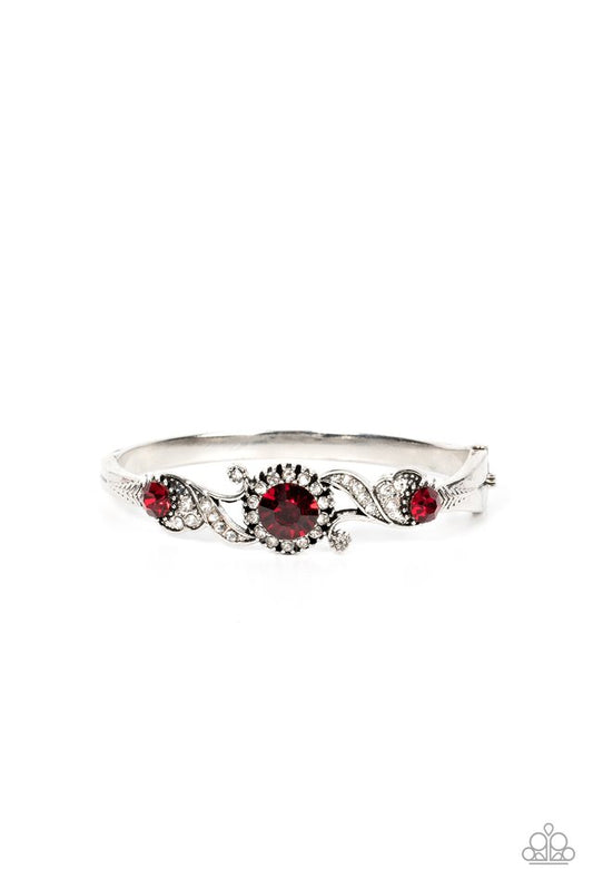 Expert Elegance - Red - Paparazzi Bracelet Image