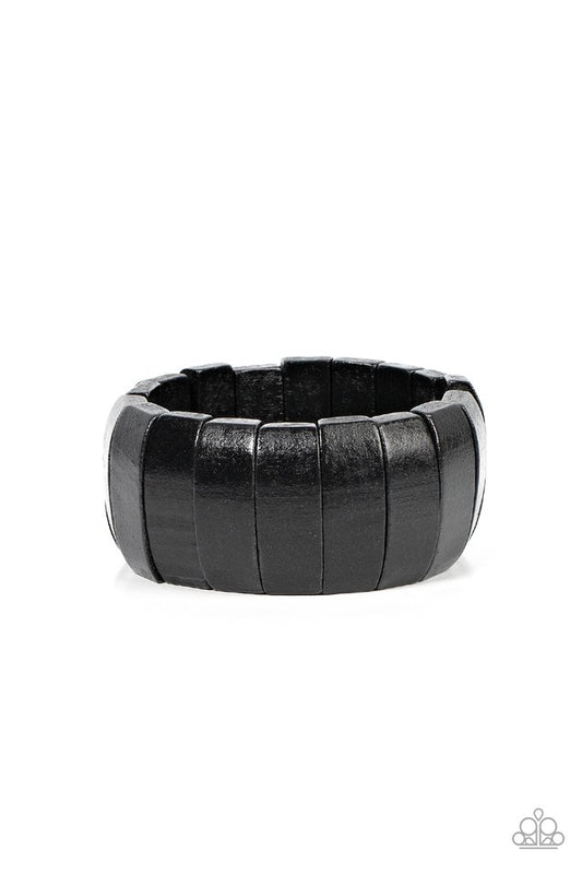 ​Island Grind - Black - Paparazzi Bracelet Image