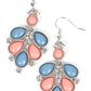 Transcendental Teardrops - Multi - Paparazzi Earring Image