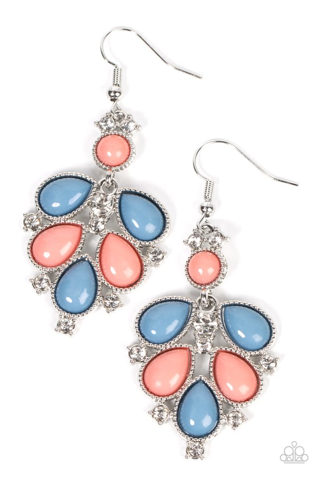 Transcendental Teardrops - Multi - Paparazzi Earring Image