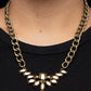 ​Come at Me - Brass - Paparazzi Necklace Image