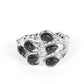 Cats Eye Cadence - Black - Paparazzi Ring Image