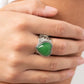 Stone Age Admirer - Green - Paparazzi Ring Image