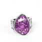 Earth Hearth - Purple - Paparazzi Ring Image