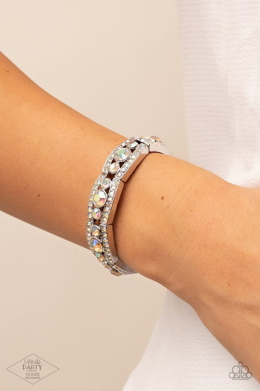 Easy On The ICE - Multi - Paparazzi Bracelet Image