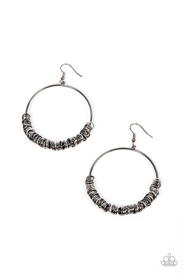 Retro Ringleader - Multi - Paparazzi Earring Image