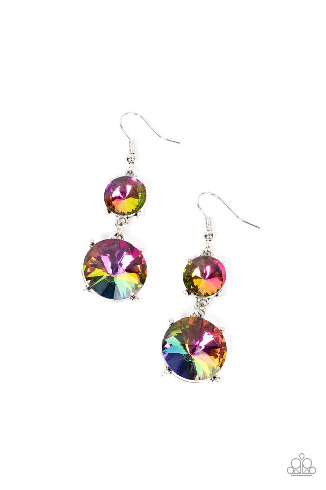 Sizzling Showcase - Multi - Paparazzi Earring Image