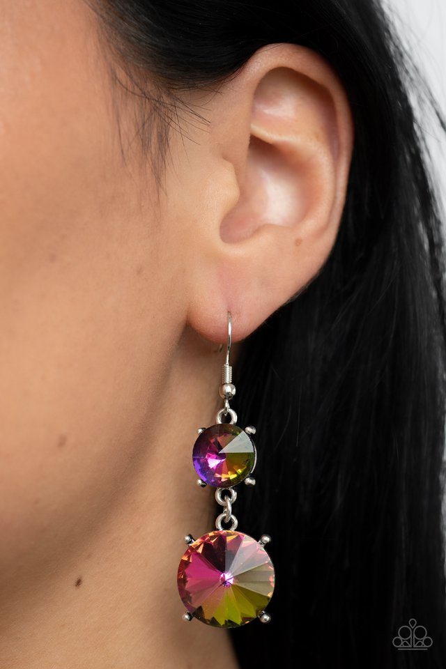 Sizzling Showcase - Multi - Paparazzi Earring Image