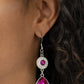 Collecting My Royalties - Pink - Paparazzi Earring Image