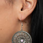 Spellbinding Botanicals - Pink - Paparazzi Earring Image