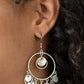 Cabana Charm - Silver - Paparazzi Earring Image