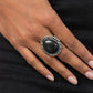 Salt of the Earth - Black - Paparazzi Ring Image