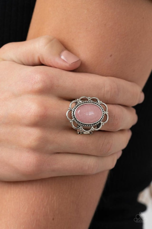 Gemstone Eden - Pink - Paparazzi Ring Image