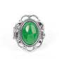 Gemstone Eden - Green - Paparazzi Ring Image