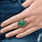 Gemstone Eden - Green - Paparazzi Ring Image