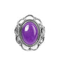 Gemstone Eden - Purple - Paparazzi Ring Image