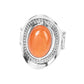 Rockable Refinement - Orange - Paparazzi Ring Image