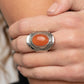 Rockable Refinement - Orange - Paparazzi Ring Image