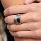 Fabulously FAN-tabulous - Black - Paparazzi Ring Image