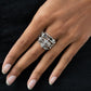 Ethereal Escapade - Silver - Paparazzi Ring Image