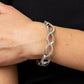 Tailored Twinkle - White - Paparazzi Bracelet Image