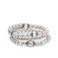 Positively Polished - Silver - Paparazzi Bracelet Image