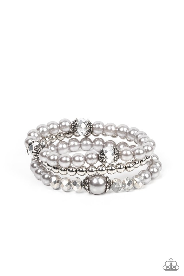 Positively Polished - Silver - Paparazzi Bracelet Image