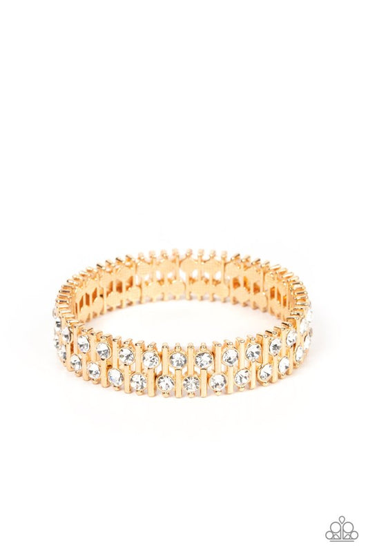 ​Generational Glimmer - Gold - Paparazzi Bracelet Image