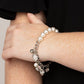 Adorningly Admirable - White - Paparazzi Bracelet Image