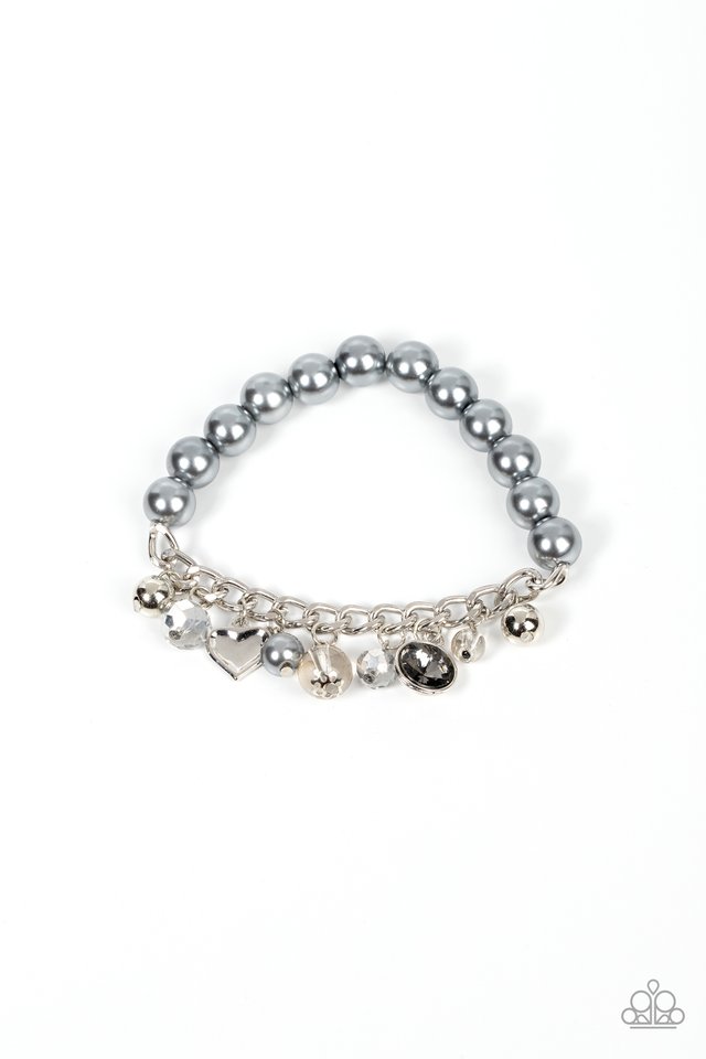 Adorningly Admirable - Silver - Paparazzi Bracelet Image