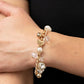 Adorningly Admirable - Gold - Paparazzi Bracelet Image