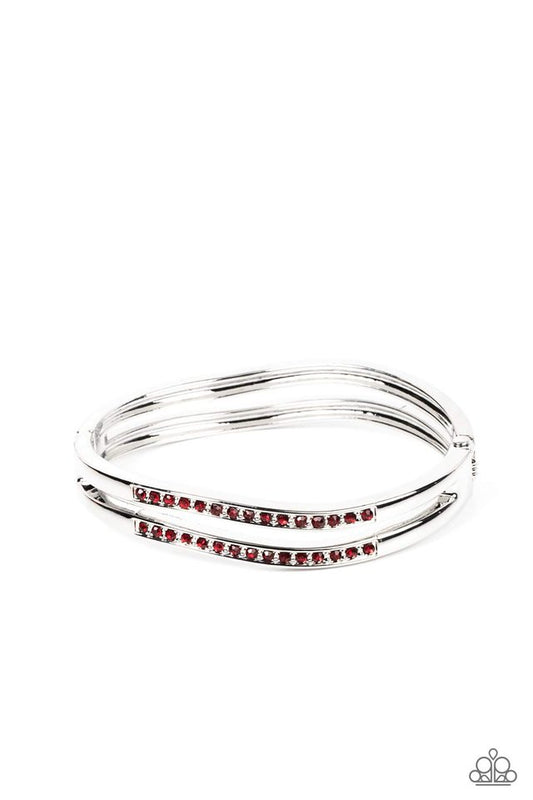 Gen Z Glamour - Red - Paparazzi Bracelet Image